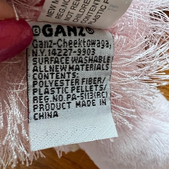 Ganz Pig Webkinz‎ Fuzzy Pink 9” no code - Picture 6 of 7